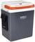 Cool box by ZORN with 230V/12V connection, USB-A/C 5V=3A port and insulated lid. Suitable for outdoor activities.