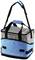 Cool bag 'Extreme 16' in Blue and Grey, with black shoulder strap and handles. Perfect for transporting food.