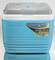 Blue cool box 'Pinnacle' with a capacity of 32 litres and the ability to keep cool for 72 hours.