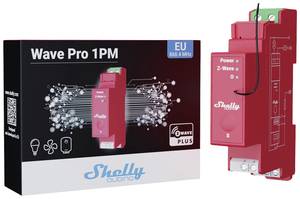 Shelly Shelly Qubino Wave PRO 1PM  DIN  rail mount relay  Z-Wave
