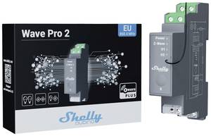 Shelly Shelly Qubino Wave PRO 2  DIN  rail mount relay  Z-Wave