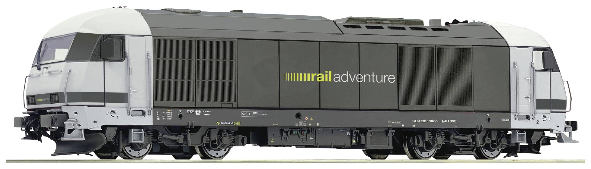 Image of Roco 7300036 H0 Diesel locomotive 2016 902-5 of Railway Adventure