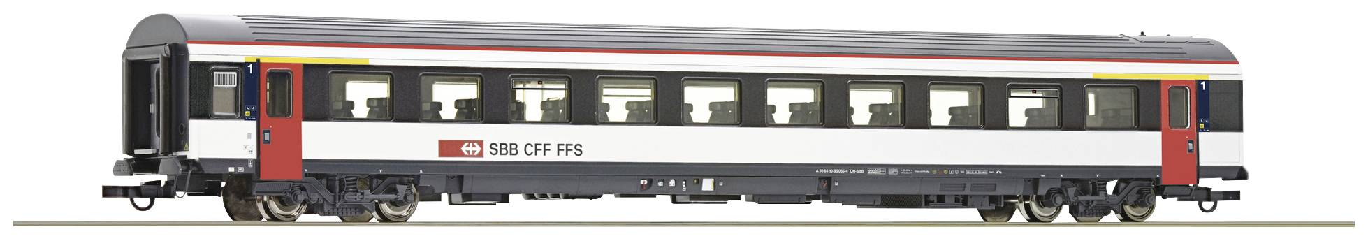 Image of Roco 74475 H0 Passenger wagon 1. Class of SBB EW-IV 1. Class, A, changed operating number