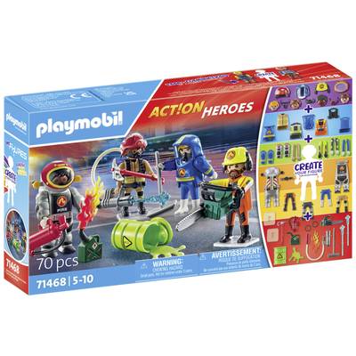 Image of Playmobil® ACT!ON HEROES Fire service 71468