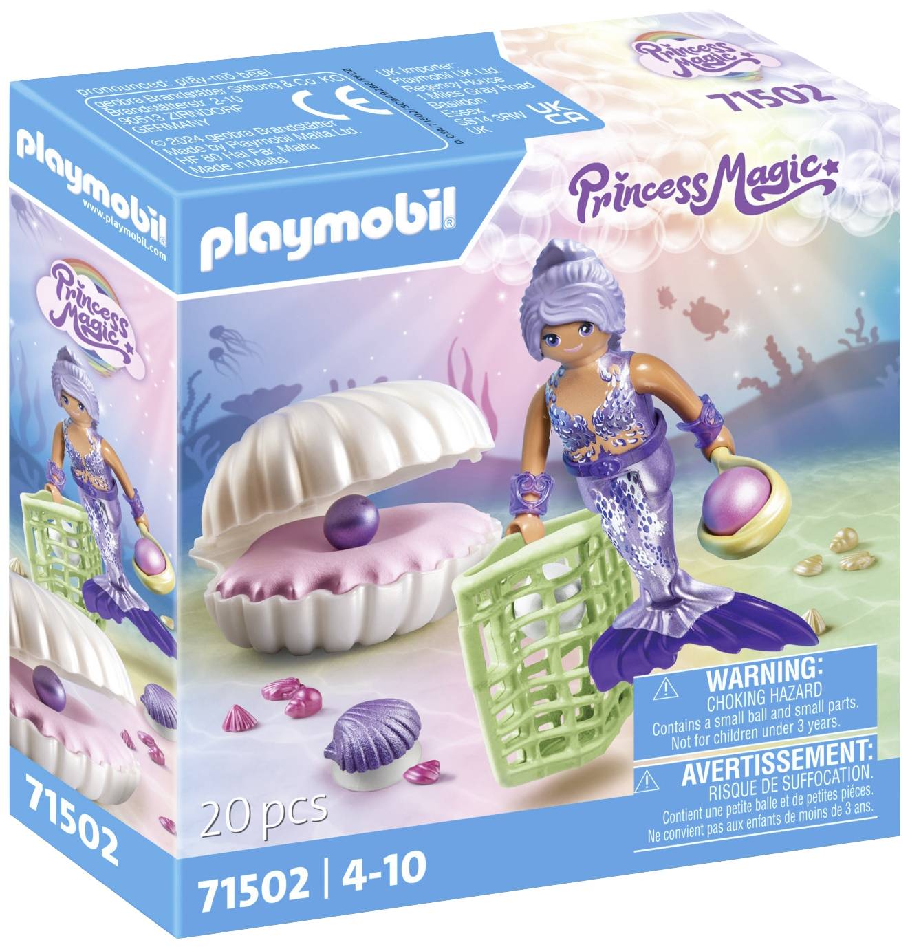 Playmobil® Princess Magic Mermaid with pearl mussel 71502