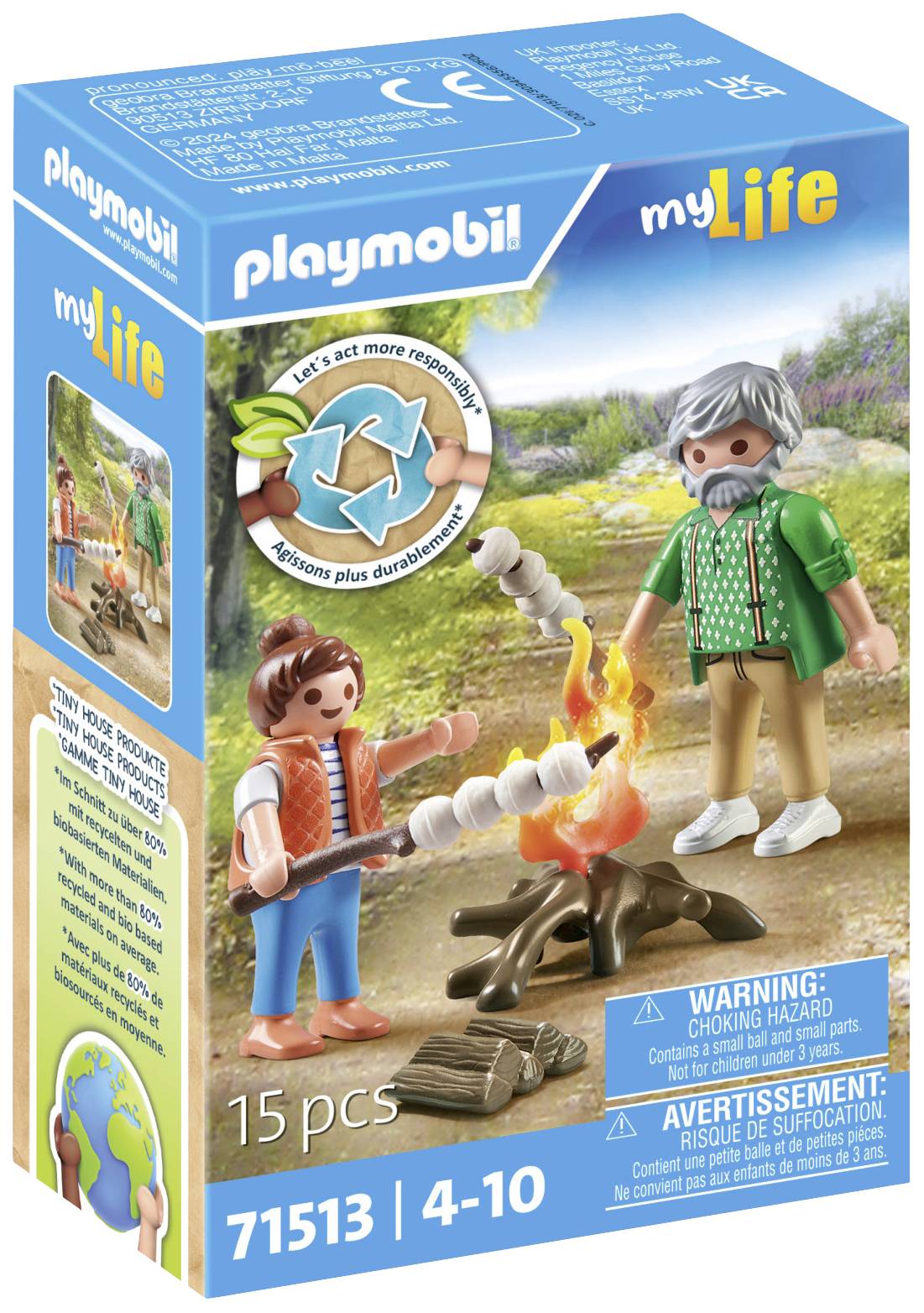 Playmobil® My Life Campfire with Marshmallows 71513