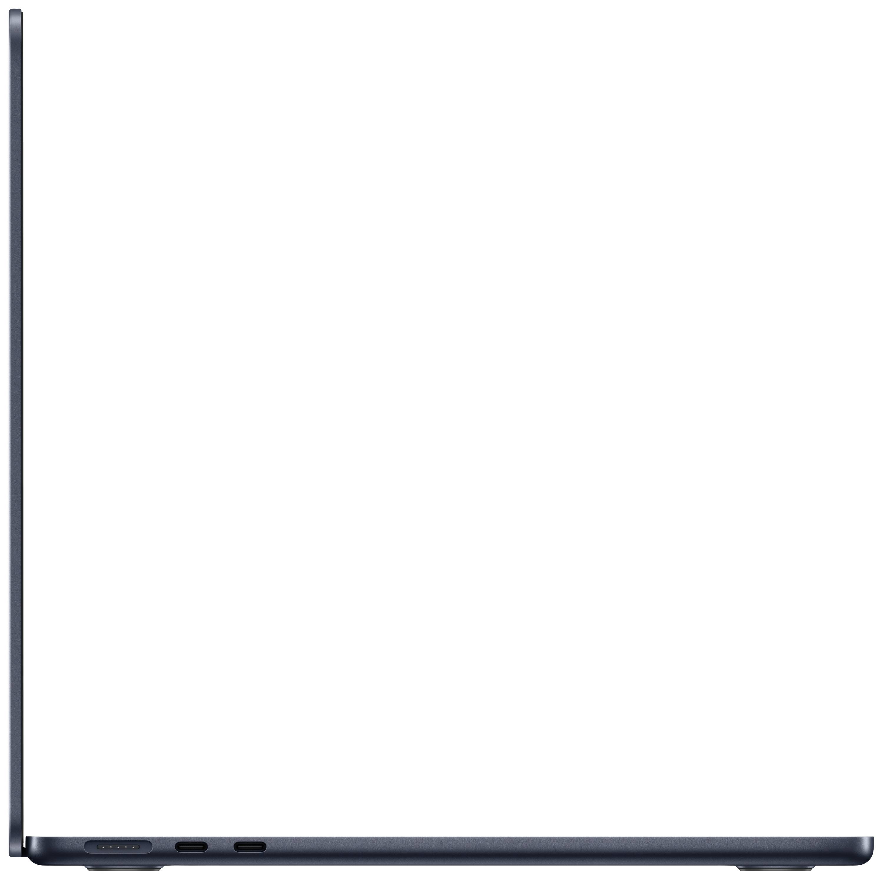 Apple MacBook Air 13 (M3, 2024) 34.5 cm (13.6 inch) 8 GB RAM 512 GB SSD 8‑Core CPU 10-Core GPU Midnight grey MRXW3D/A-2