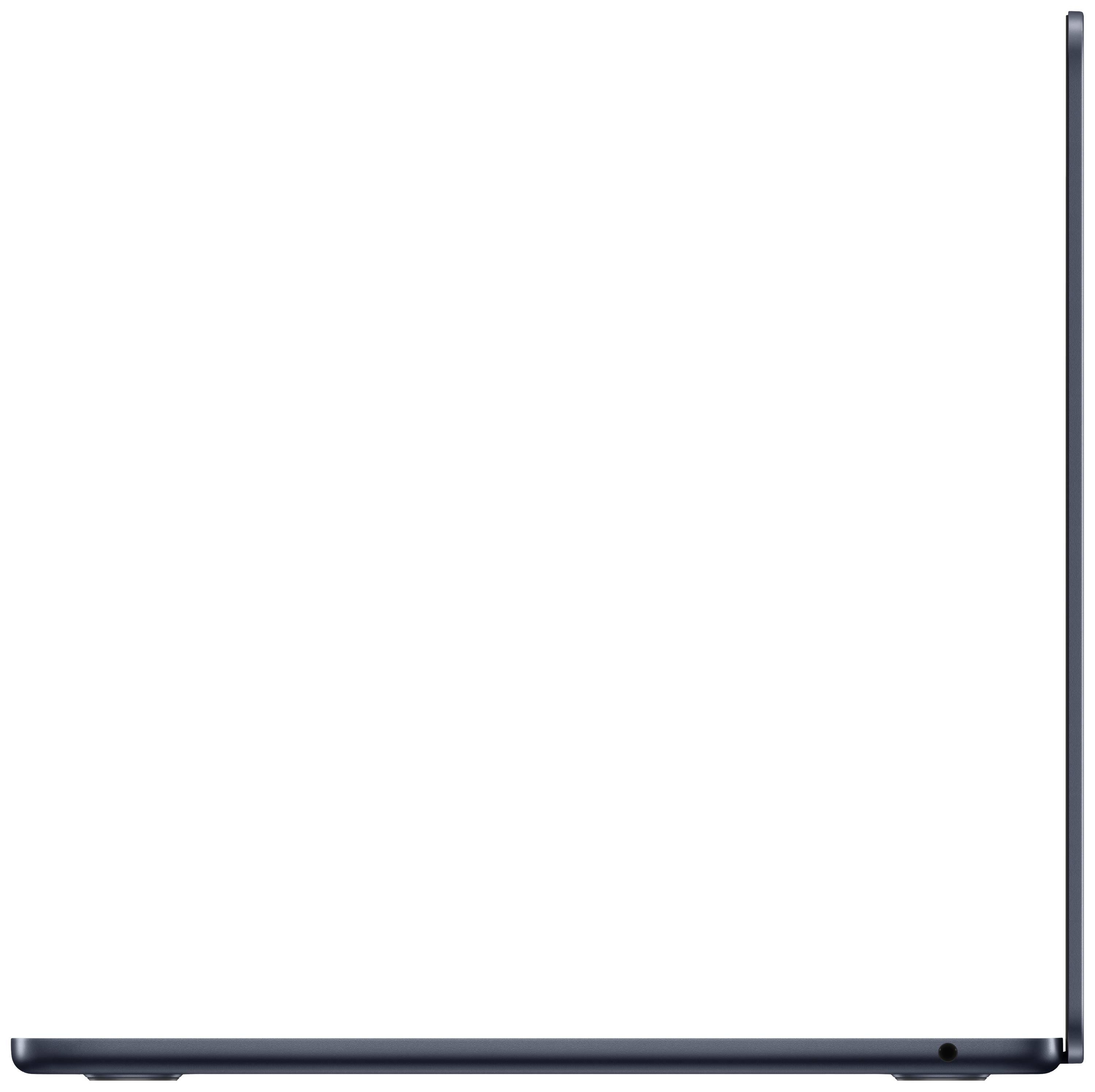 Apple MacBook Air 13 (M3, 2024) 34.5 cm (13.6 inch) 8 GB RAM 512 GB SSD 8‑Core CPU 10-Core GPU Midnight grey MRXW3D/A-3