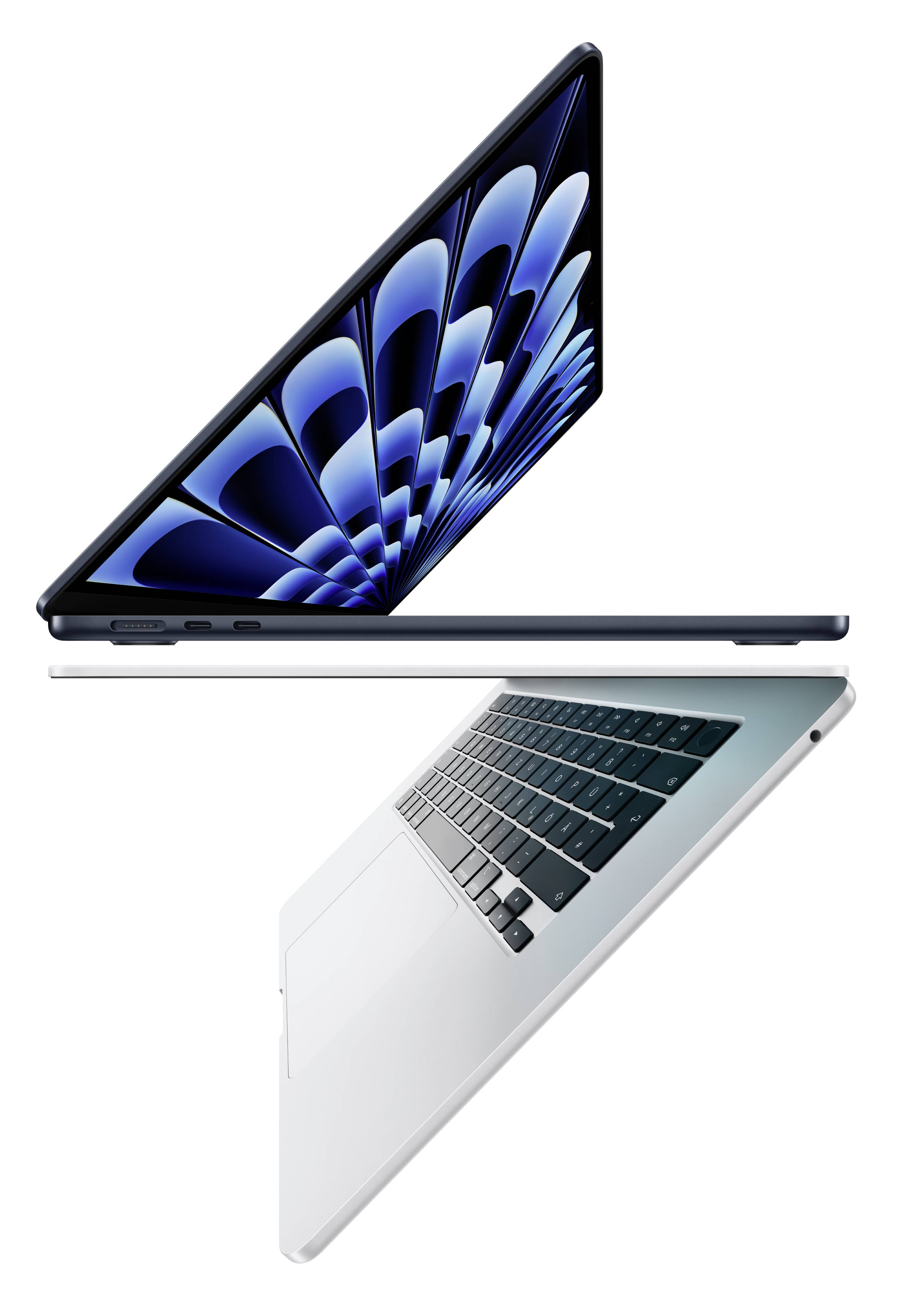 Apple MacBook Air 15 (M3, 2024) 38.9 cm (15.3 inch) 16 GB RAM 512 GB SSD 8‑Core CPU 10-Core GPU Midnight MXD43D/A-2