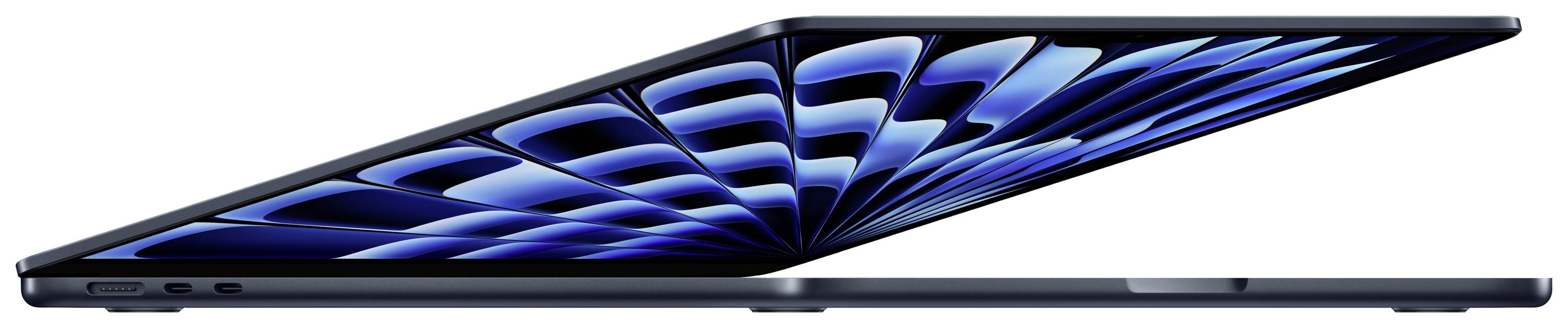 Apple MacBook Air 15 (M3, 2024) 38.9 cm (15.3 inch) 16 GB RAM 512 GB SSD 8‑Core CPU 10-Core GPU Midnight MXD43D/A-3