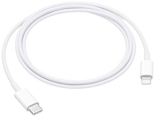 Apple USB cable Discounted (damaged/no packaging) USB-C® plug, Apple Lightning plug 1.00 m White MUQ93ZM/A-B