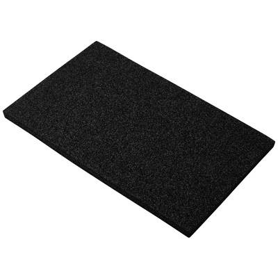 TRU COMPONENTS ESD foam (L x W x H) 253 x 153 x 10 mm conductive ESD identifier: D