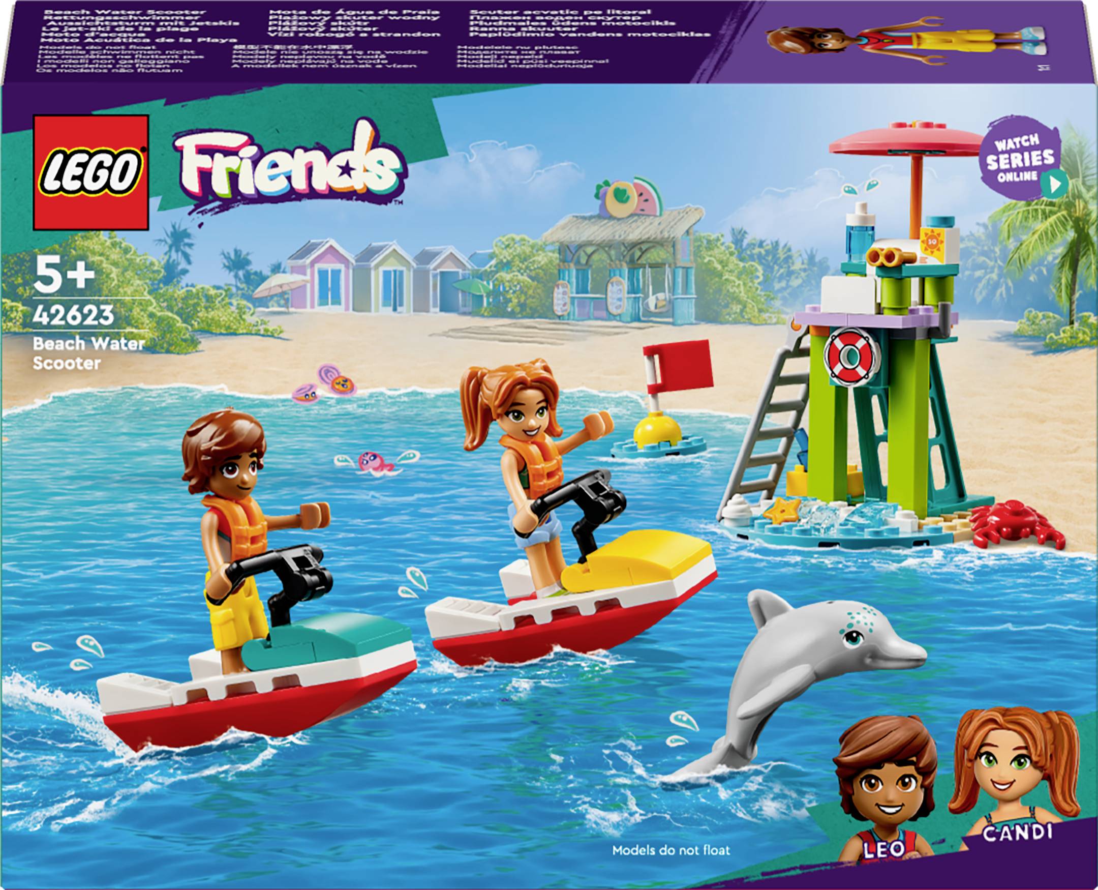 42623 LEGO® FRIENDS Lifeguard Viewing tower with jet skis