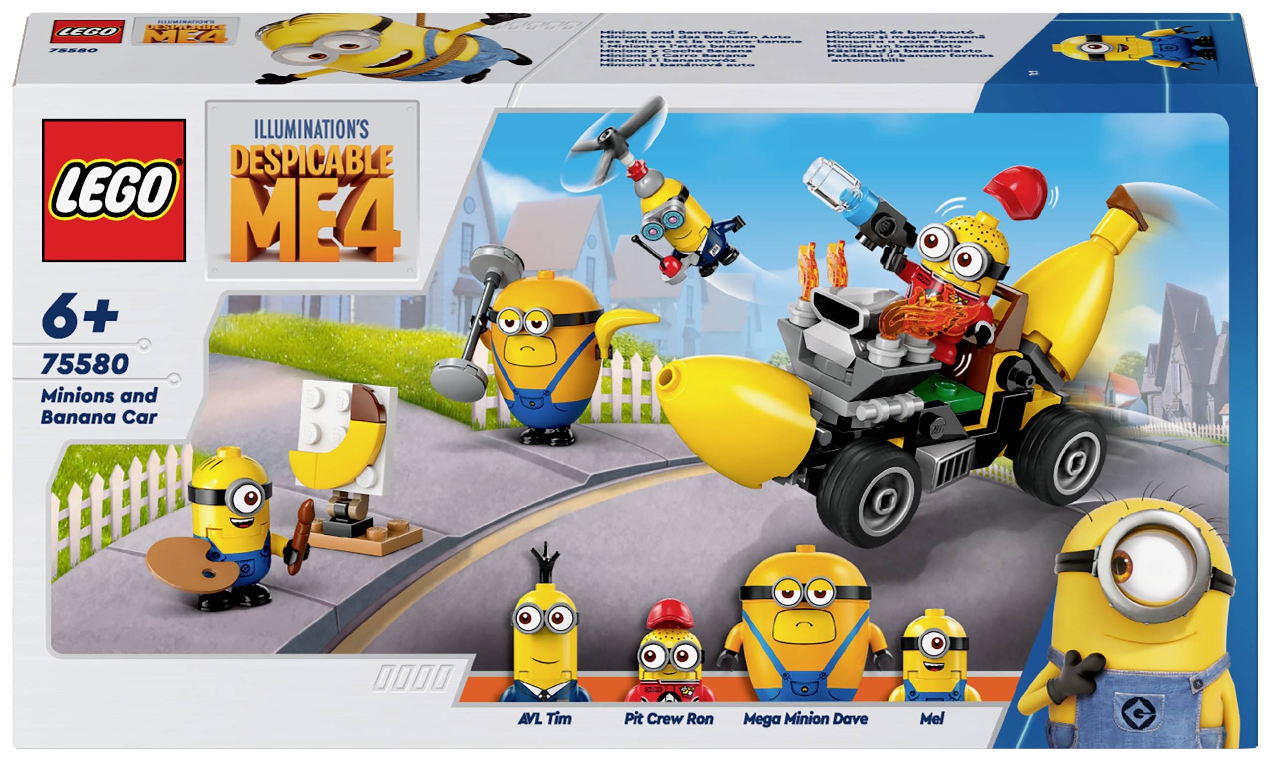 75580 LEGO® Minions Minions and the banana car