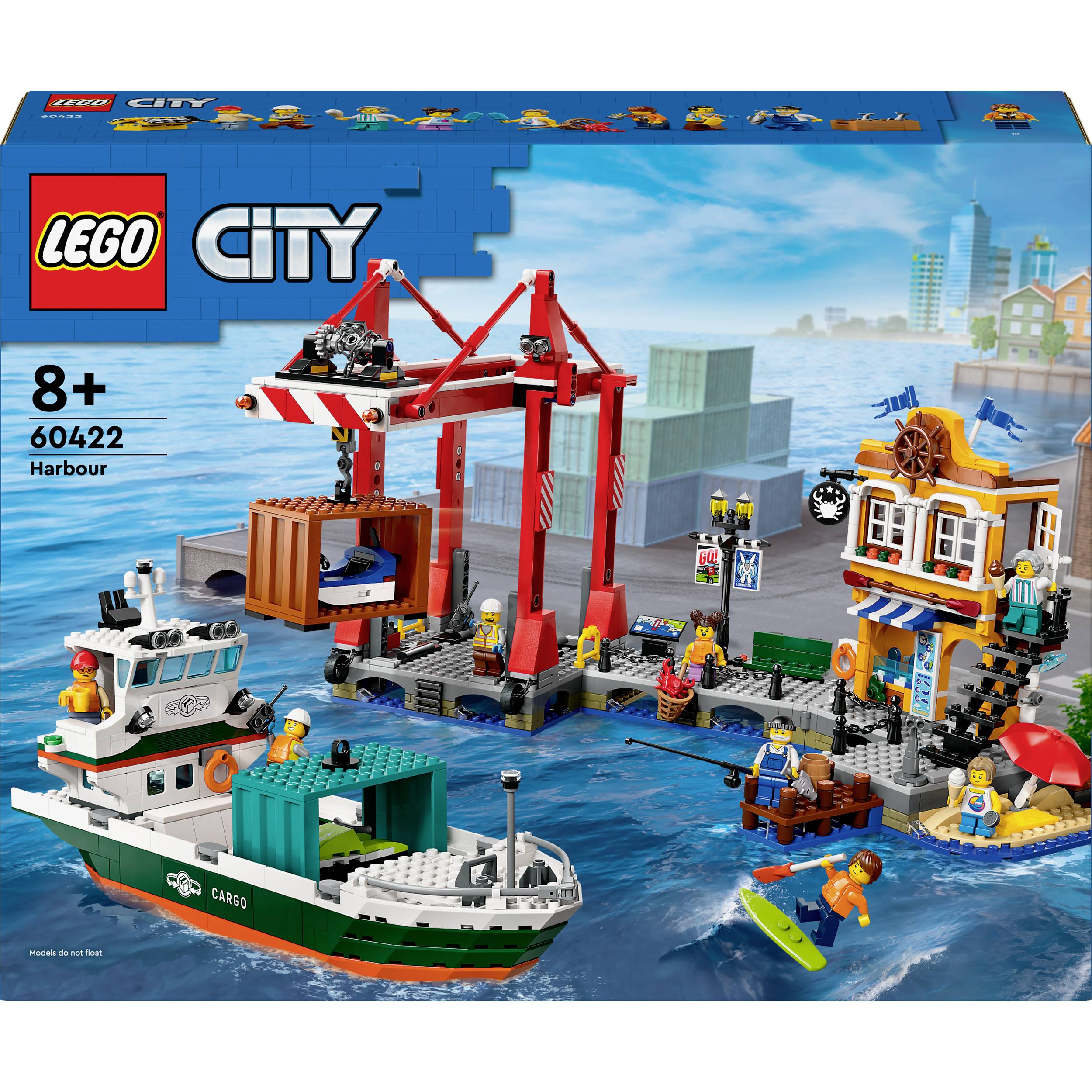 60422 LEGO® CITY Port with cargo ship