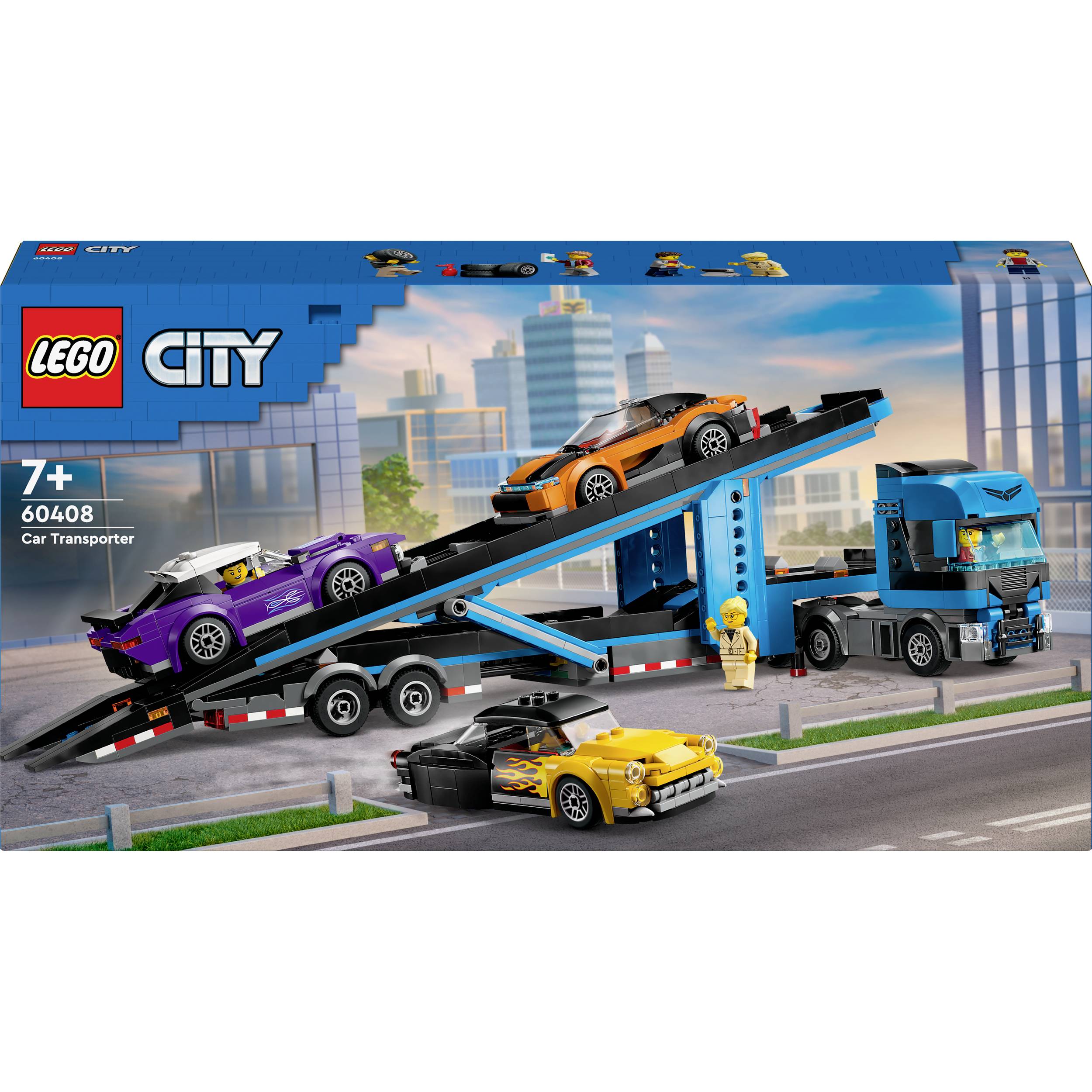 60408 LEGO® CITY Car transport with sport wagon