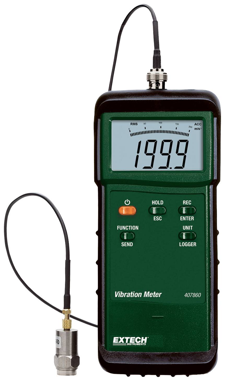 Extech Extech 407860 High-performance vibration tester ±5 %