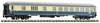 Fleischmann 6260037 N Express train wagon 2. Class W. luggage compartment of DB 2. Class with luggage compartment, BDms 273