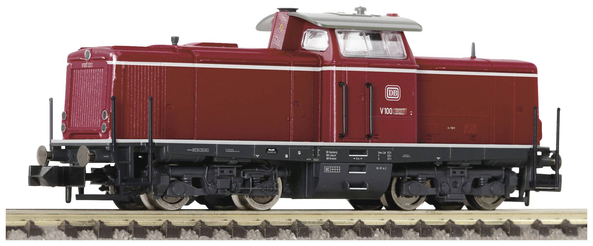 Image of Fleischmann 7370016 N diesel locomotive series V 100.20 from DB