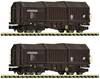 Fleischmann 6660035 N set of 2 telescopic hood wagon of ÖBB