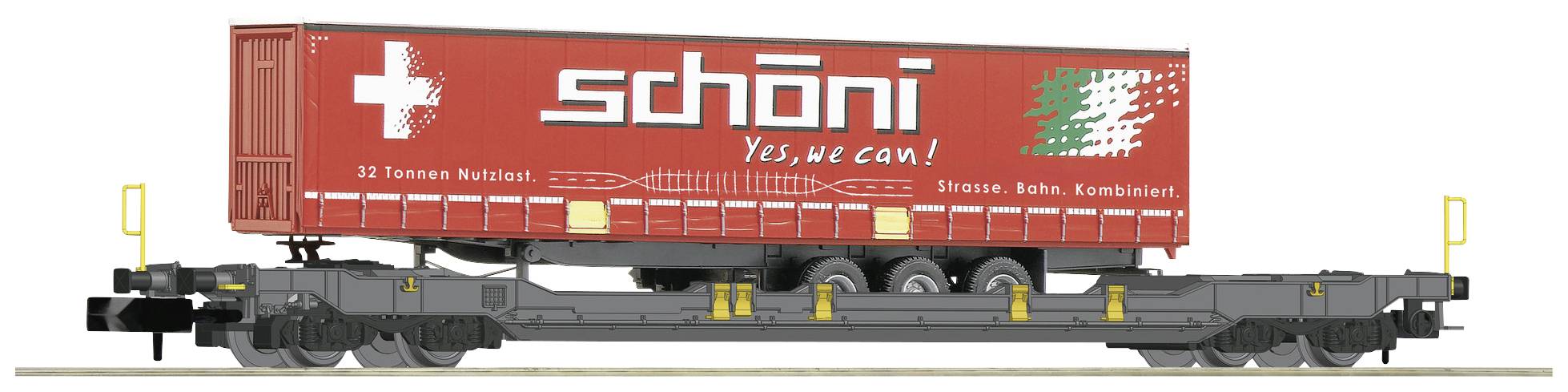 Image of Fleischmann 6660038 N T5 pocket wagon of the HUPAC