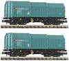 Fleischmann 6660037 N set of 2 telescopic hood wagon of SBB