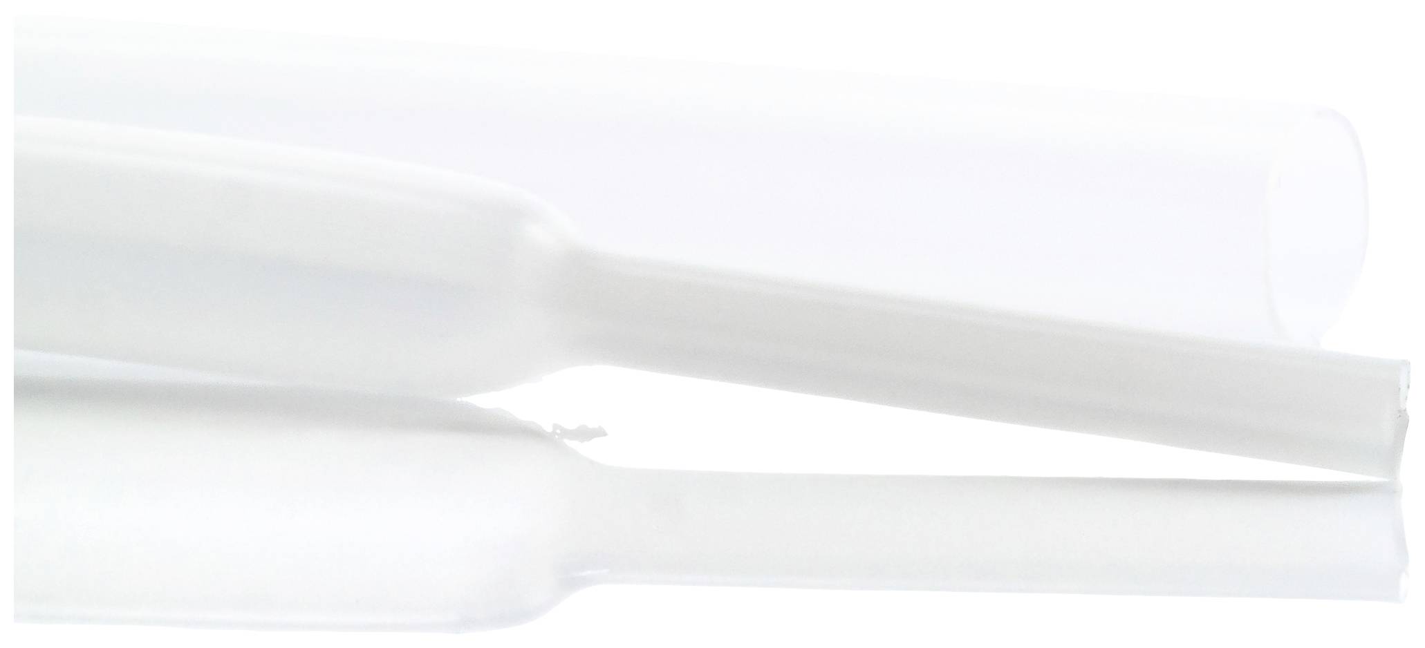 Hongshang 2272142591 Heatshrink + adhesive Transparent 19 mm 6 mm Shrinkage:3:1 Sold per metre