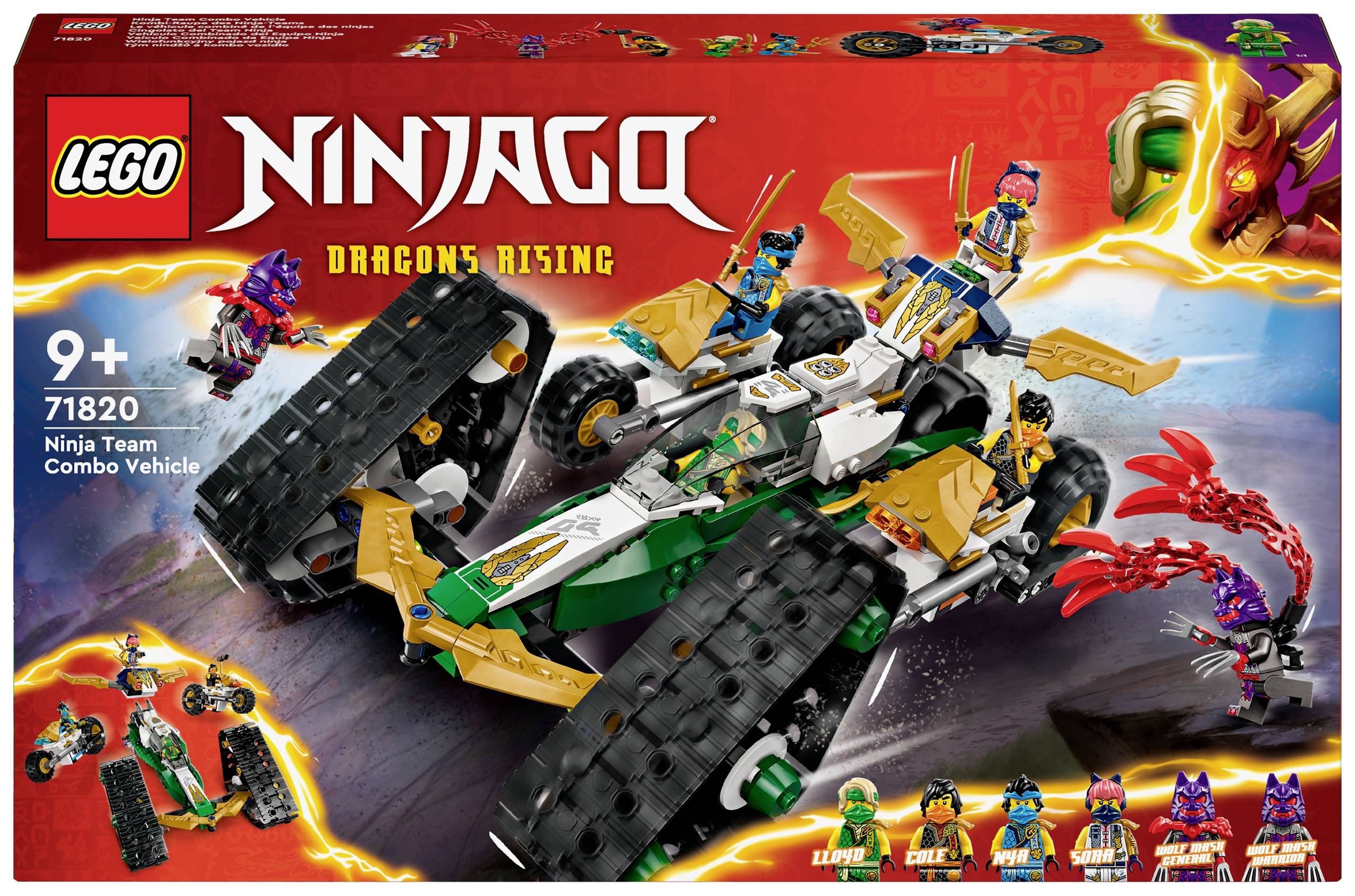 71820 LEGO® NINJAGO Combin crawler of the Ninja team