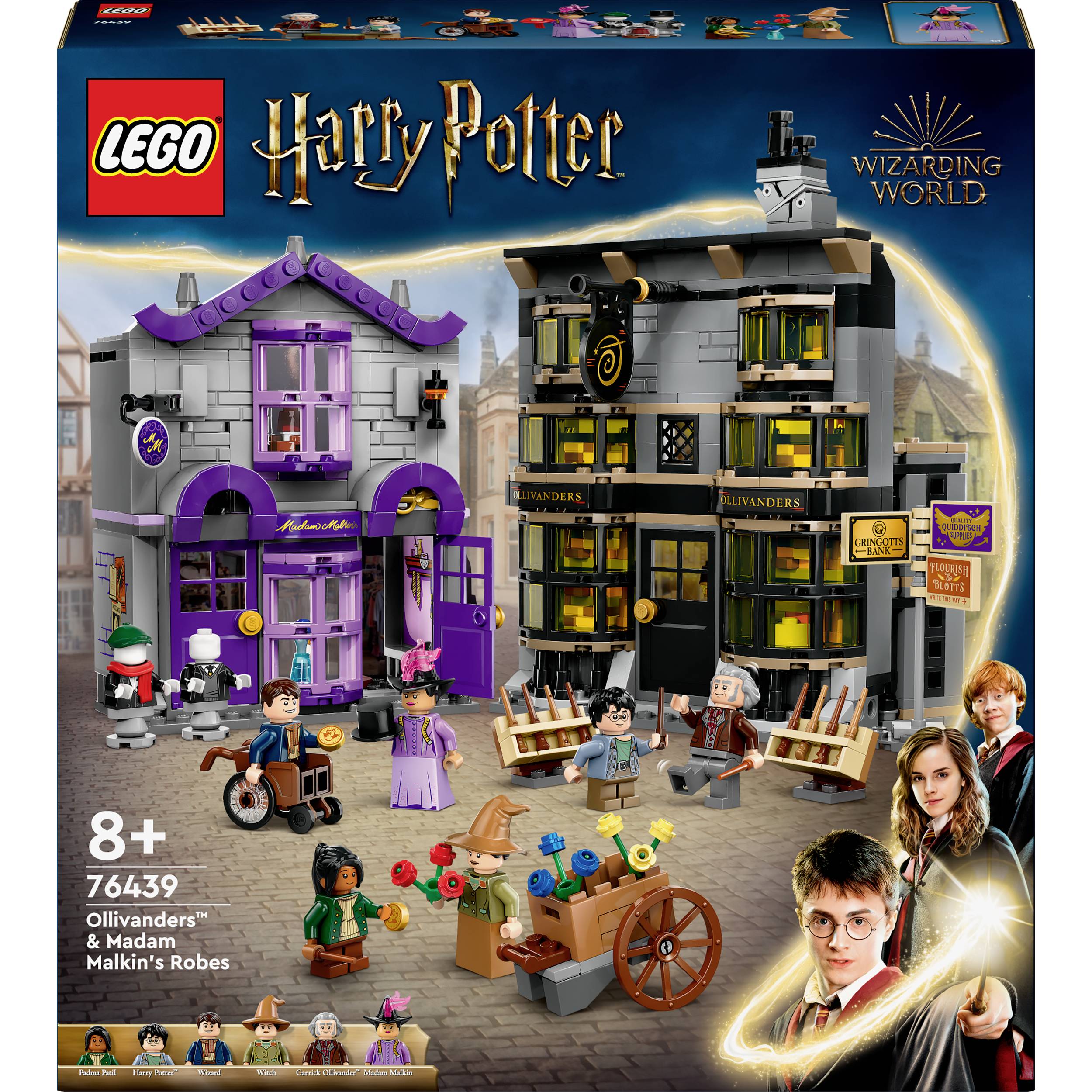 76439 LEGO® HARRY POTTER™ Ollivanders™ & Madam Malkins suits
