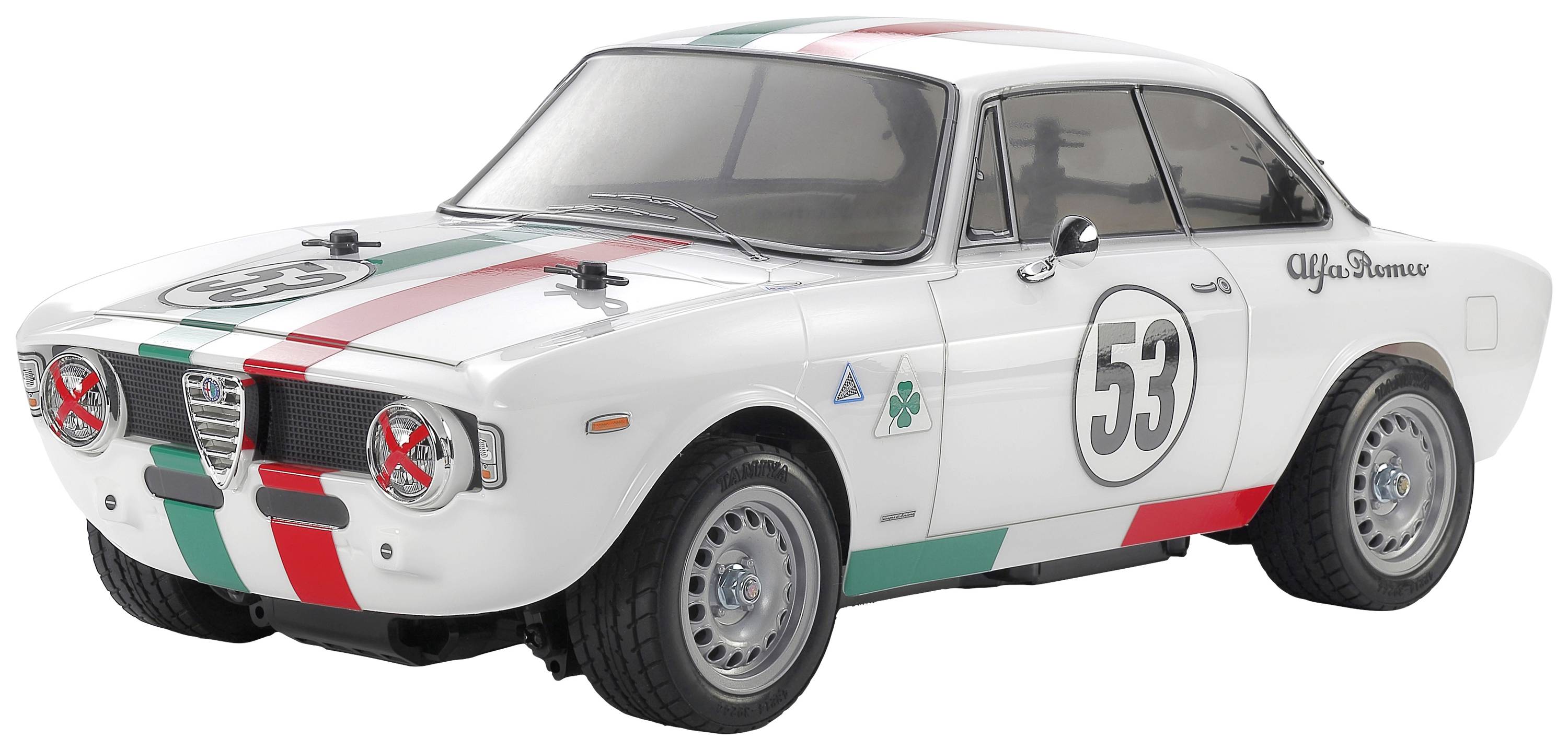 Tamiya Alfa Romeo Giulia Spr. Club 1:10 RC model car Electric Offroad Kit