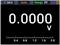 'Digital multimeter display shows 0.0000 Volts. Mode DCV, Range 2V. Auto-setting activated. Scale from 0.0 to 2.0.'