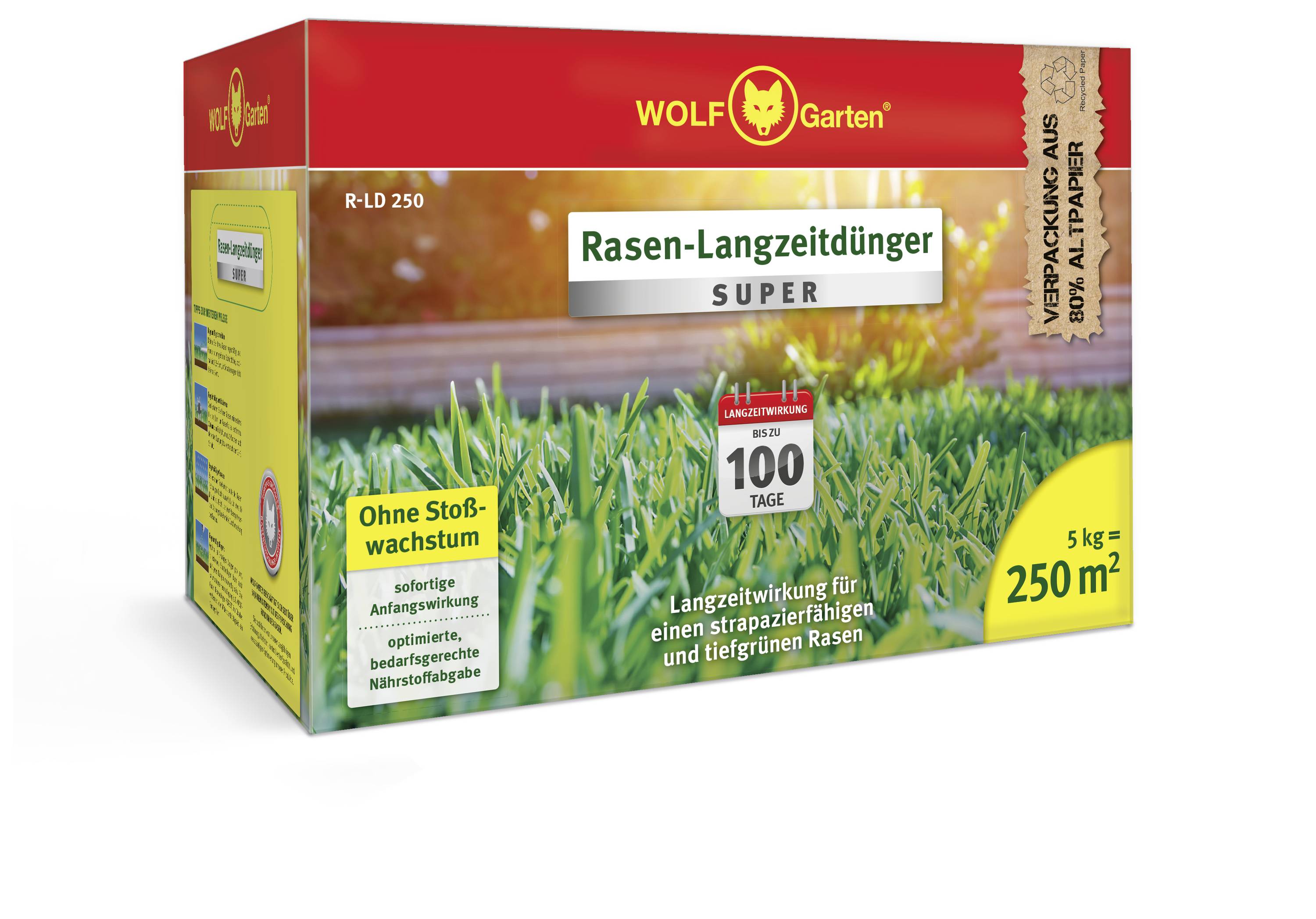 WOLF-Garten 3831035 R-LD 250 lawn-long-term feed - 250 qm 1 pc(s)