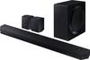 Samsung Q-Soundbar HW-Q995GD Surround system Black Dolby Atmos, Bluetooth, High-res audio, Wi-Fi, Wall brackets, Voice-controlled