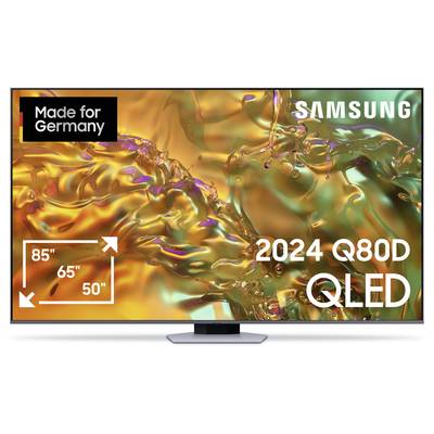 Samsung Neo QLED 4K QN80D QLED TV 214 cm 85 inch EEC G (A - G) CI+, DVB-T2 HD, Wi-Fi, UHD, Smart TV, QLED Black, Silver
