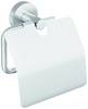 tesa MOON Toilet roll holder with cover Adhesive Stainless steel 1 pc(s)