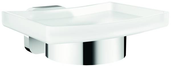 tesa ELEGAANT 40628-00000-00 Soap tray Chrome (glossy), White (satin)