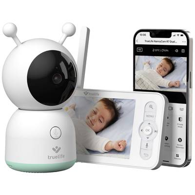 truelife R7 Dual Smart TLNCR7DS Baby monitor incl. camera Wi-Fi 2.4 GHz