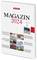 Cover image of the 'Wiking Magazine 2024'. Preview of models and articles about miniature vehicles, including a tractor, a bus and a petrol station.