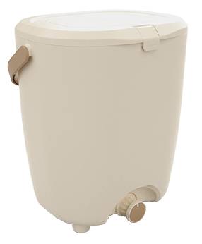 Hozelock Bokashi Pure Composter Duopack 100-100-500 Composter bin 14.5 l 2 pc(s)