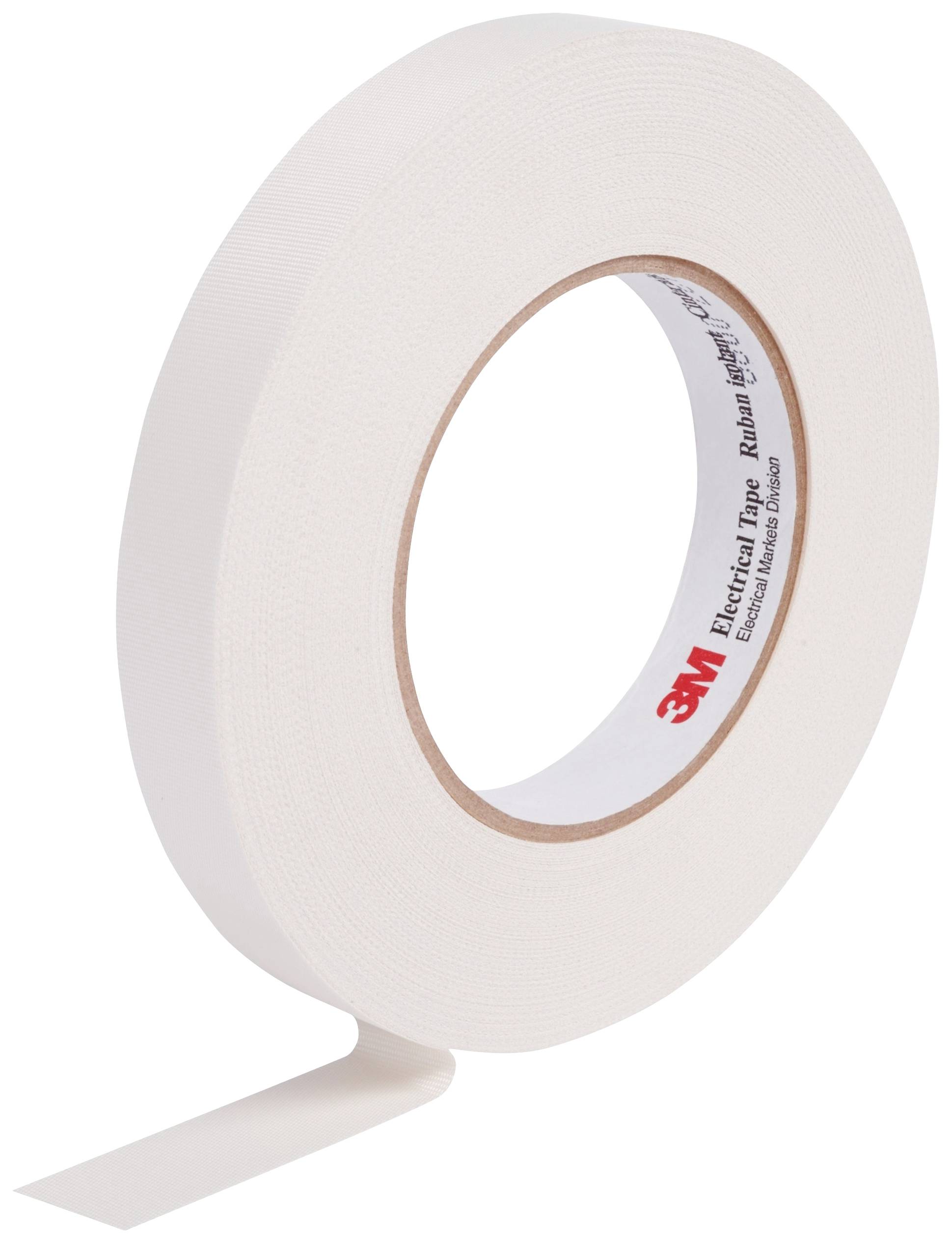 3M SCOTCH27-12X20 Cloth tape White (L x W) 20 m x 12 mm 1 pc(s)
