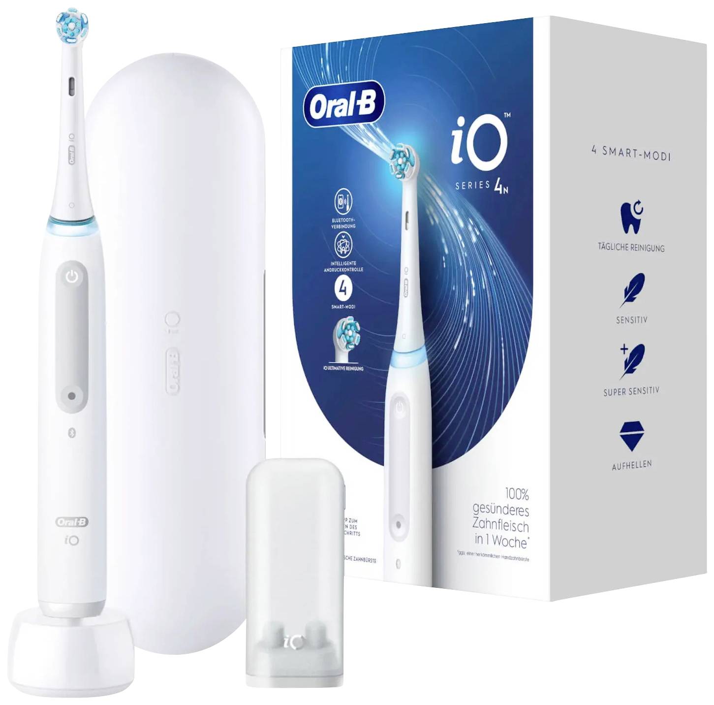 Oral-B iO Series 4 611033 Electric toothbrush Rotating/vibrating White-0