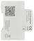 'Electronic Device Module, white, with barcode, QR code and technical specifications: Voltage 230V, Current 63A, Distributed by Conrad Electronic SE, Made in China.'