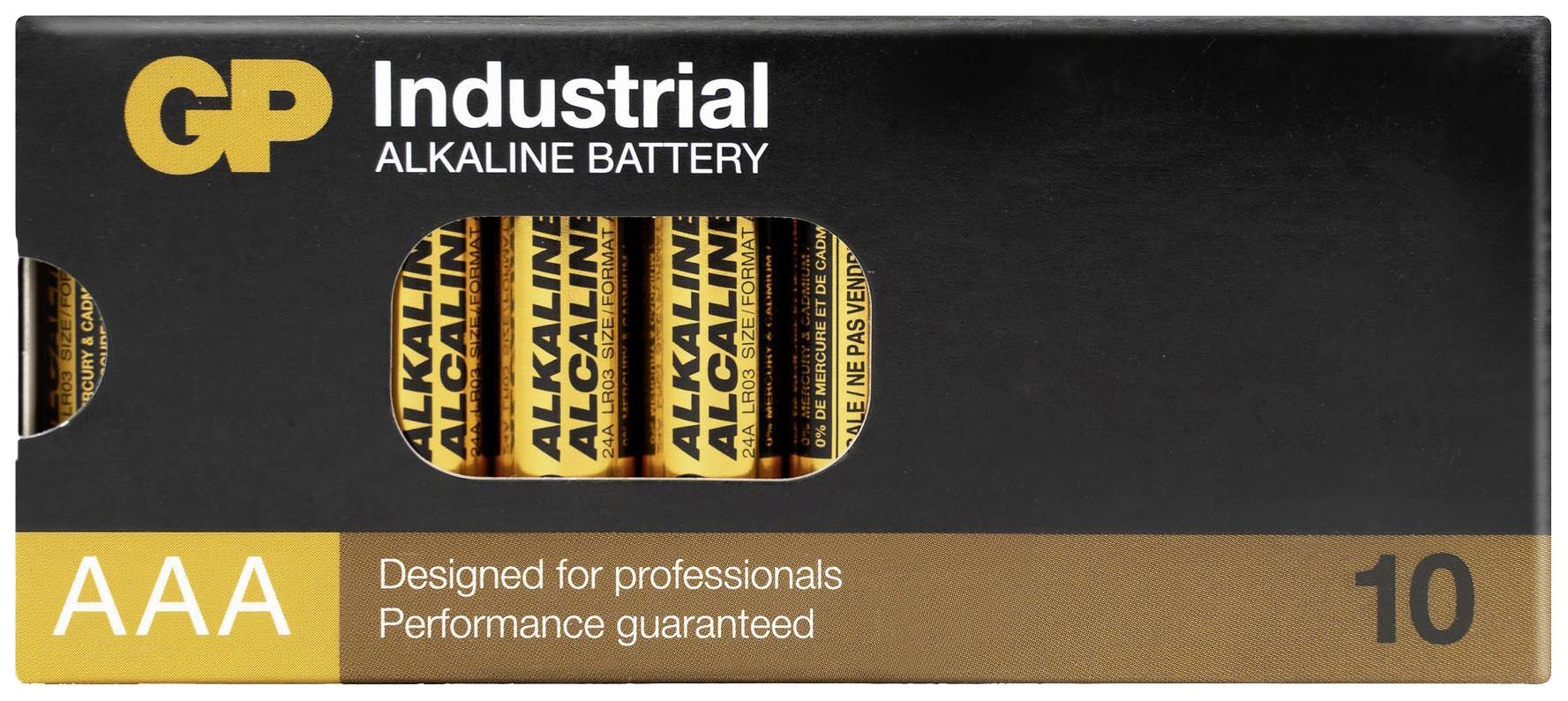GP Industrial AAA battery 1.5 V 10 pc(s)