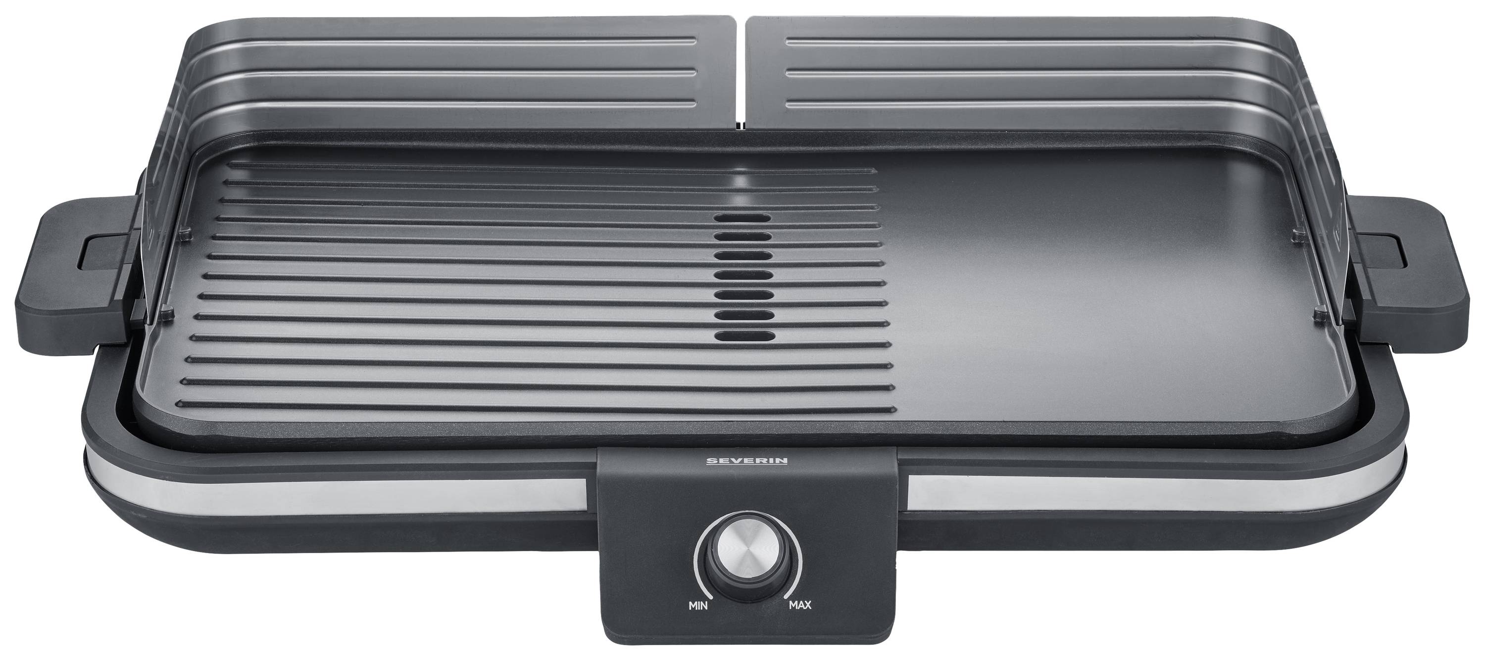 Severin PG 8564 Table Table grill corded, stepless thermostat Black/silver