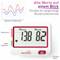 Blood pressure monitor with display: 'SYS mm Hg 138', 'DIA mm Hg 82'. Text: 'All values at a glance', 'Perfect for long-term blood pressure monitoring'.