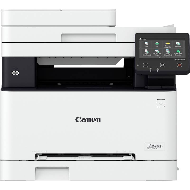 Canon i-SENSYS MF655Cdw Multifunction printer Laser Colour A4 Printer, scanner, copier ADF, Duplex, LAN, USB, Wi-Fi