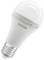 A white LED light bulb with the 'OSRAM' inscription on its surface. It has an E27 socket and an energy-efficient design.