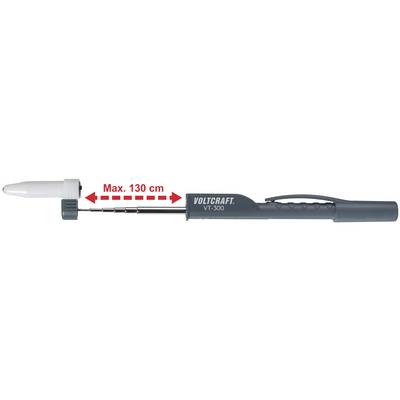 Adjustable Voltage Meter 'Voltcraft VT-500' with extendable probe, expandable up to 130 cm.