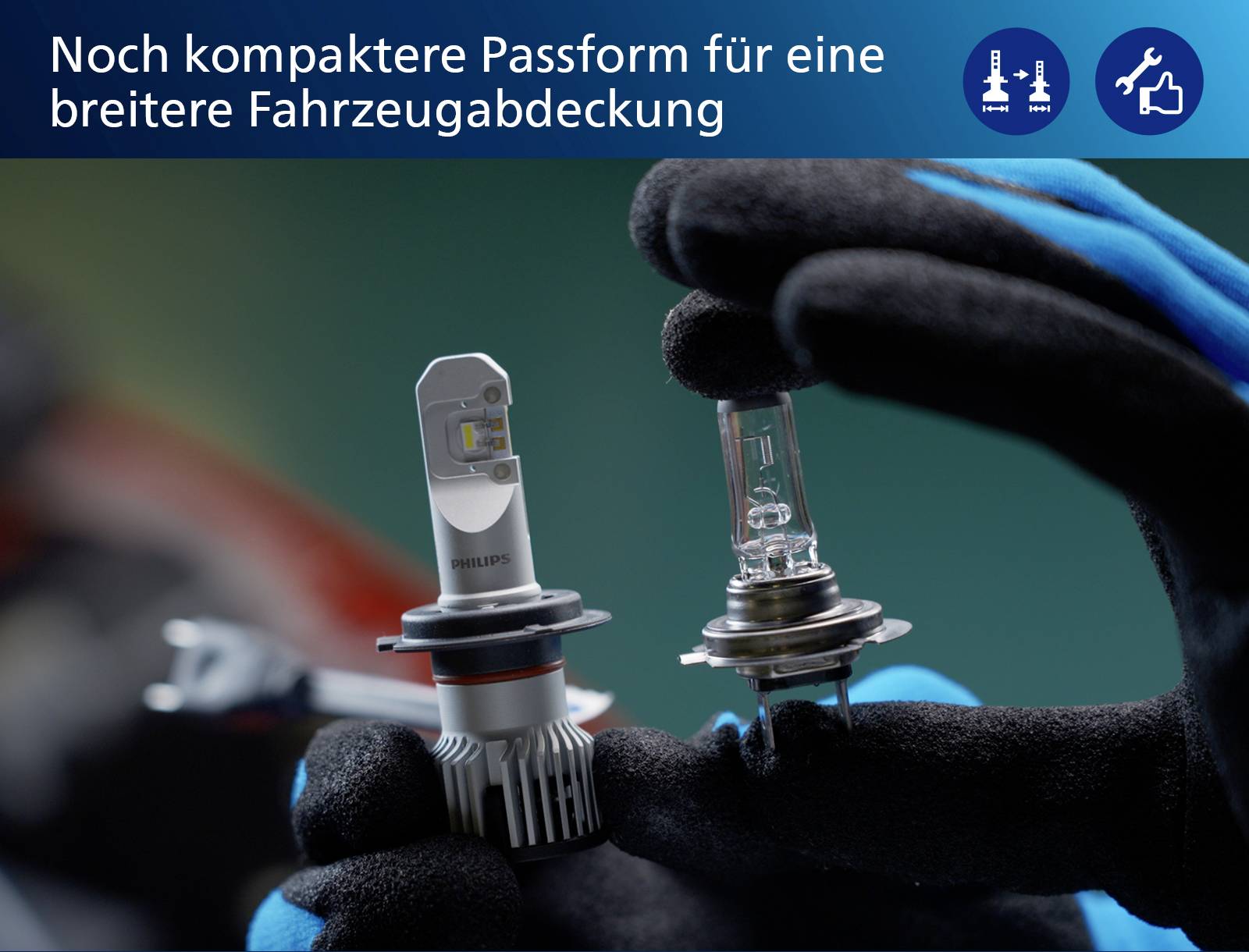 Philips Automotive 11342U60BX2 LED bulb Ultinon Pro6000 H4 12 V-7