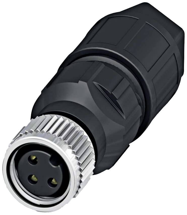 Luetze 490125 Sensor/actuator connector Plug, straight No. of pins (RJ): 3 1 pc(s)